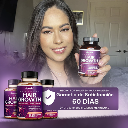 Vitaminas Capilares Densia 24 en 1 — Crecimiento y Prevención de Caída