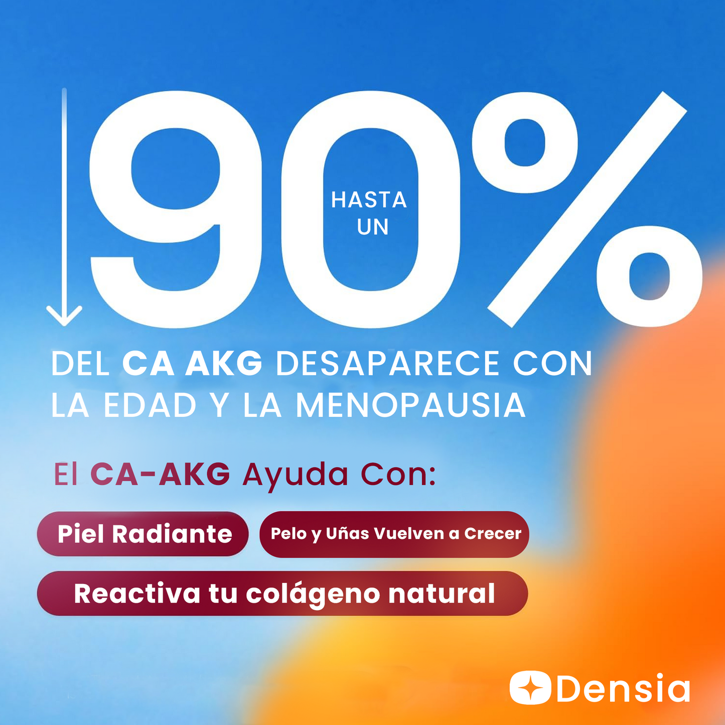 Densia® CA AKG BIOTINA MSM